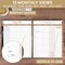 bloom daily planners 2024-25 Hard Cover Planner, 8.5" x 11", Midnight Sky